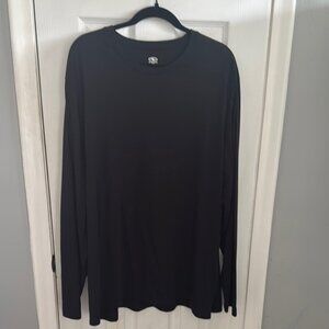 Athletic Works Black Long Sleeve Tee
